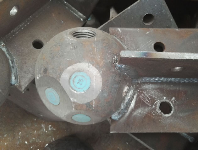 富德螺栓球球塞，网架配件